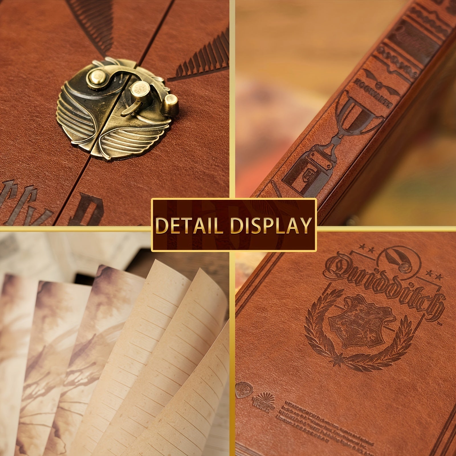 Magical Hardcover Notebook with Golden Ball – Perfect for Journals and Notes