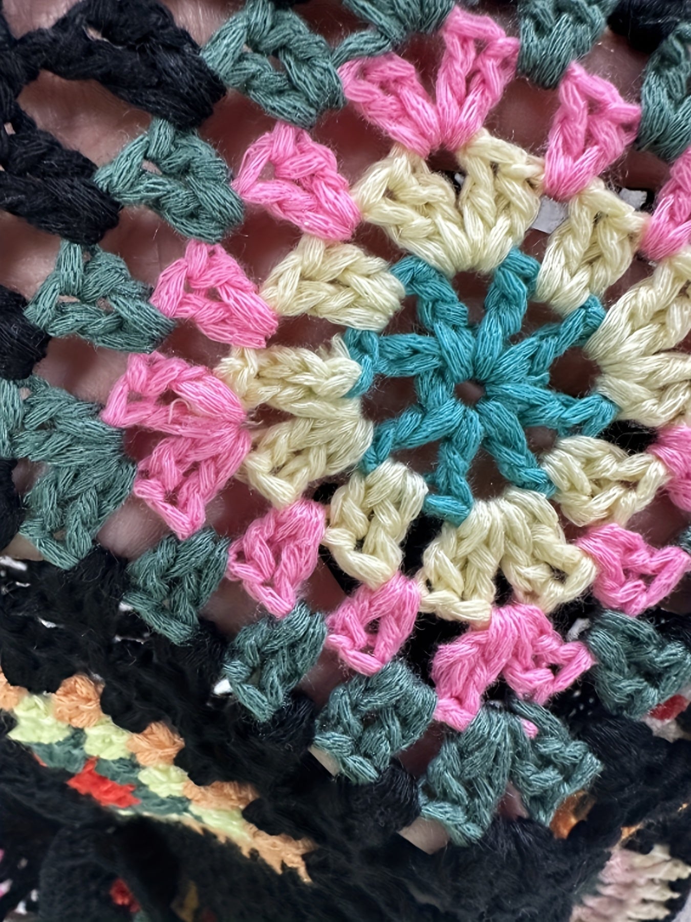 Bohemian Handmade Crochet Dress – Colourful and Comfortable