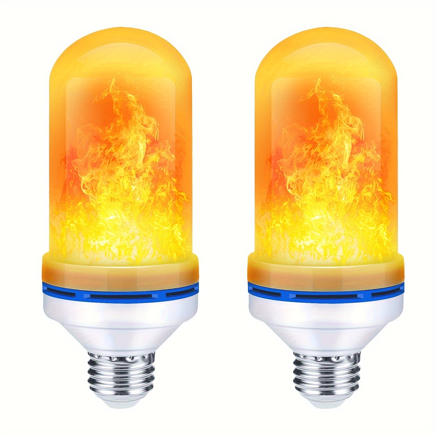 FlameGlow LED Lights - Magical Flame Effect in Two