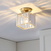 Modern Crystal Ceiling Light – CrystalGlow