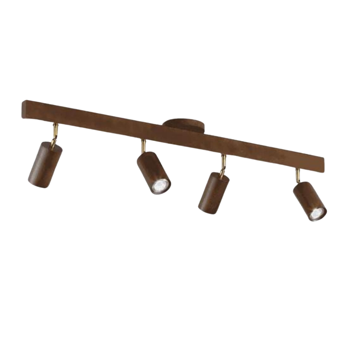Adjustable Wooden Ceiling Spotlight – EcoLux