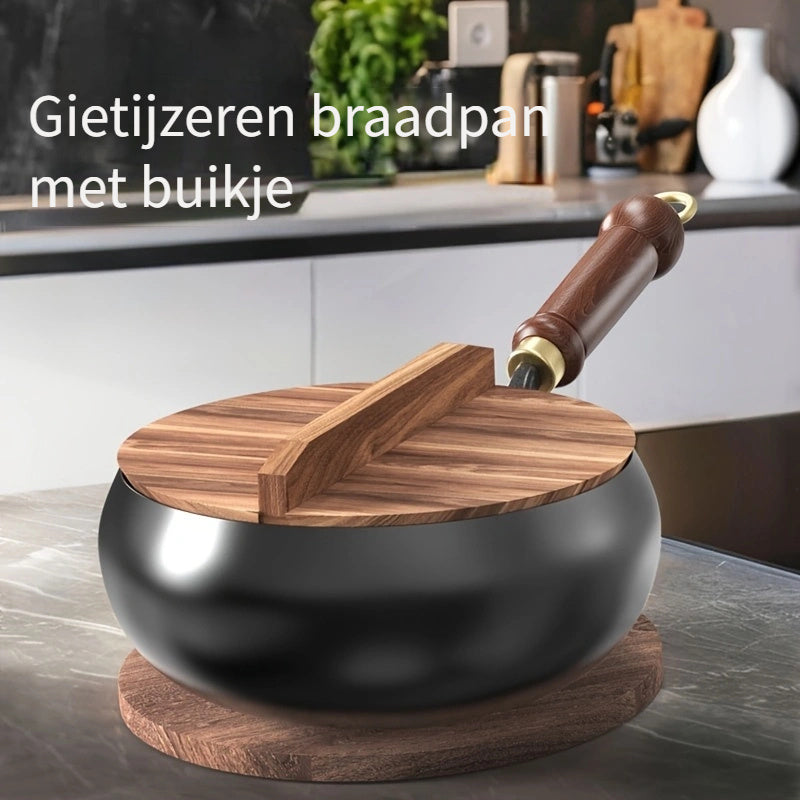 ChefMaster Cast Iron Pan – Durable and Versatile Cookware