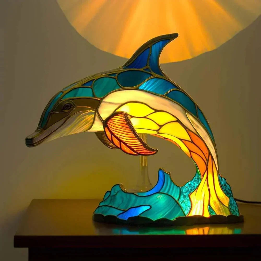 Artistic Glass Mosaic Animal Lamp – Colour and Atmosphere in the Home