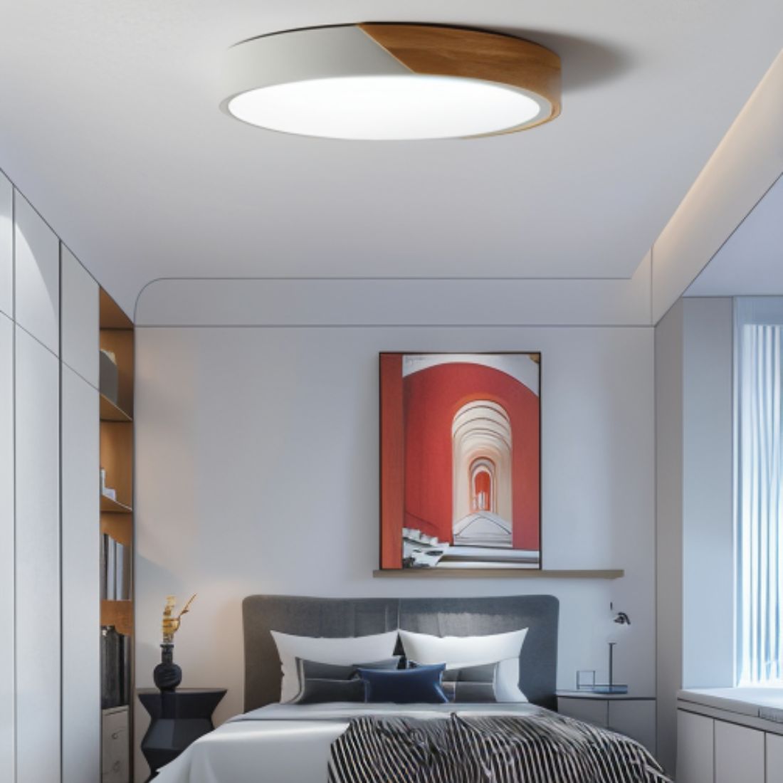 Modern LED Ceiling Light - Minimalist Lighting for Your Interior