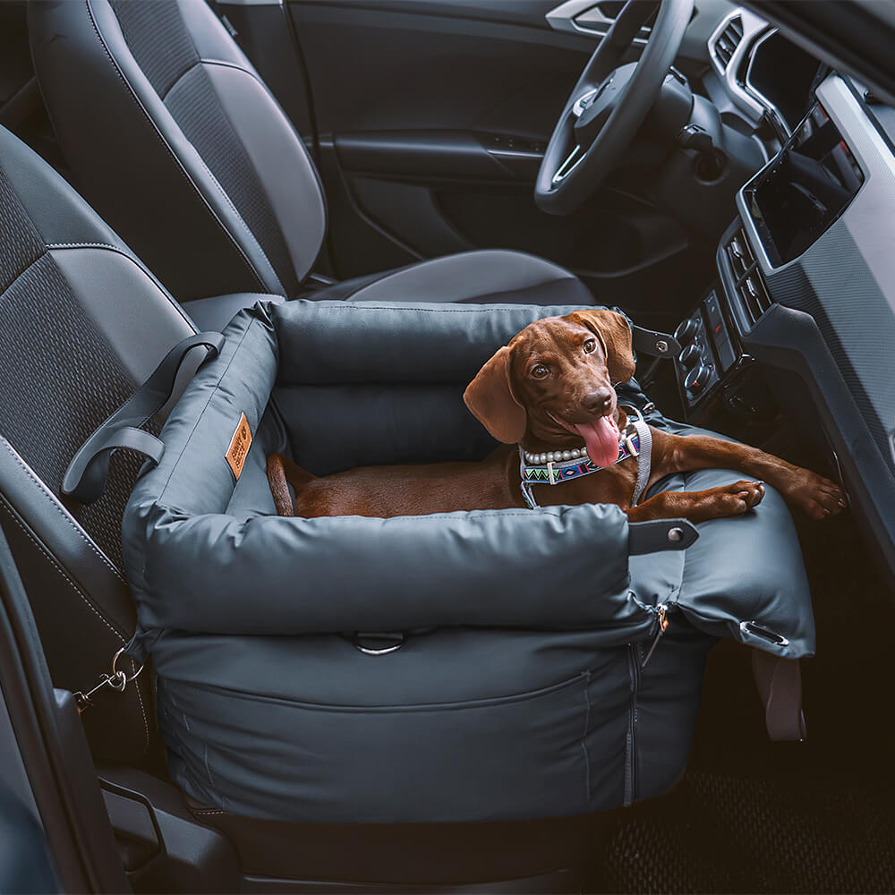 Comfortable Winter Dog Car Seat - PawLuxury