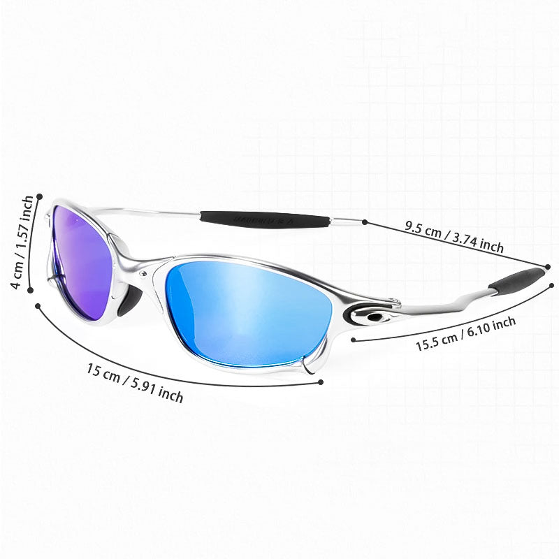 OutdoorPro Polarised Sports Sunglasses with UV400 Protection for Active Outdoor Activities and Comfortable Fit