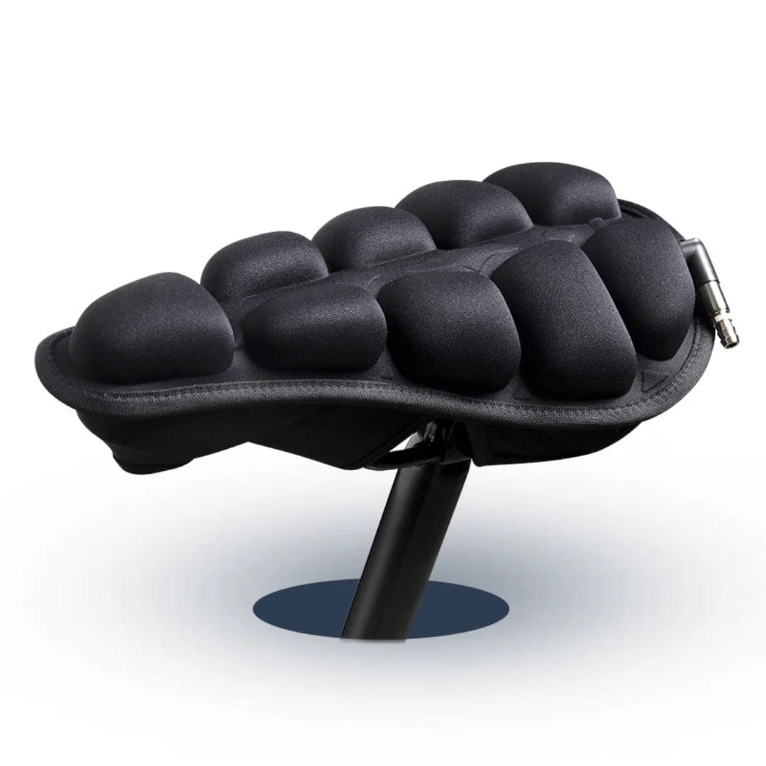 AirSeat | Comfortable Shock-Absorbing Bike Saddle | Perfect Air Circulation | Adjustable Air Pressure | Anti-Slip Silicone Base | Dry and Soft Seating | Ideal for Long Rides | Available in Sizes S and M