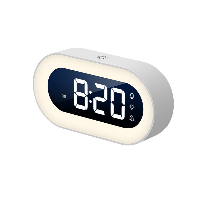 Digital Alarm Clock with Night Light - Lumino