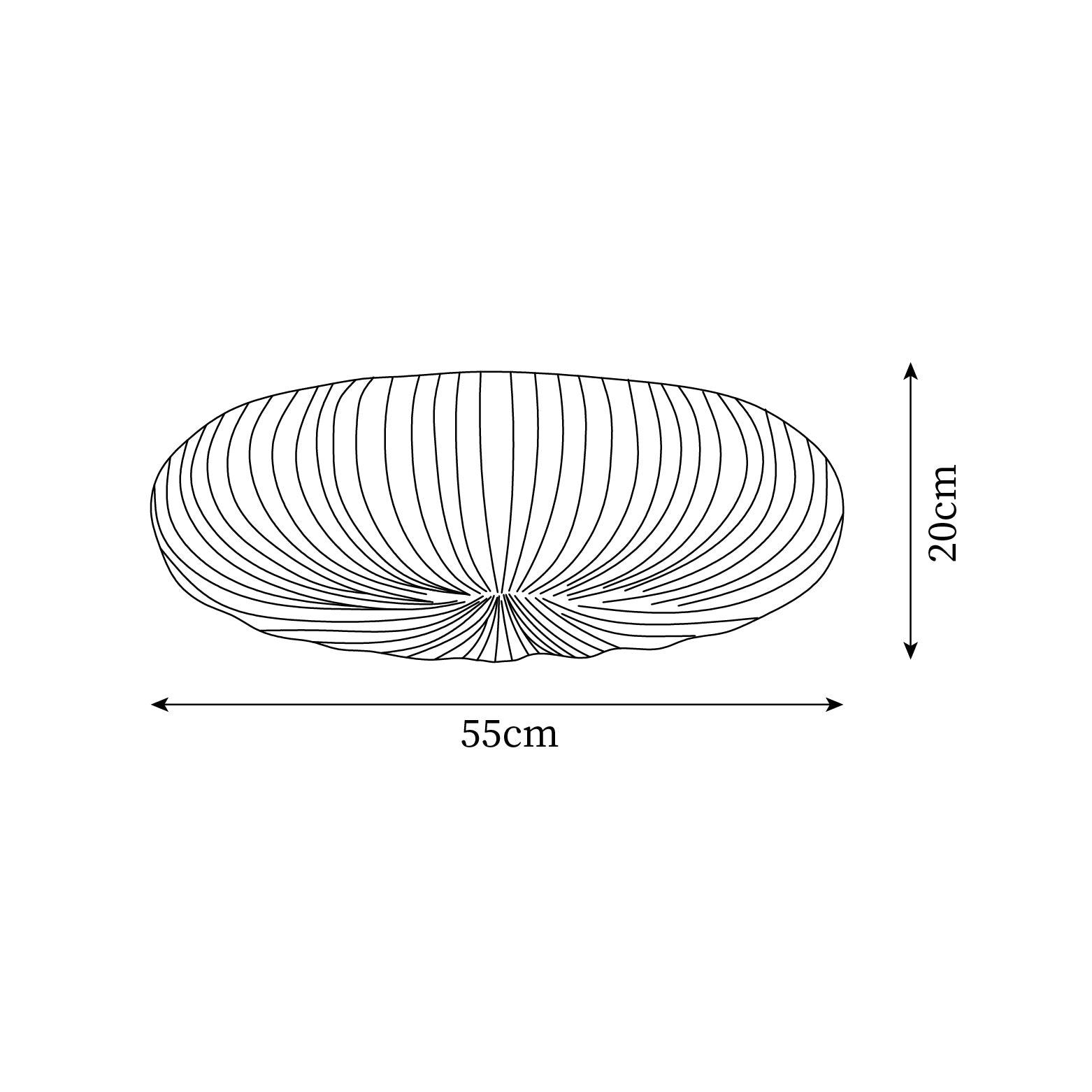 Filomena Luxe Ceiling Lamp - Dimmable and Elegant Design