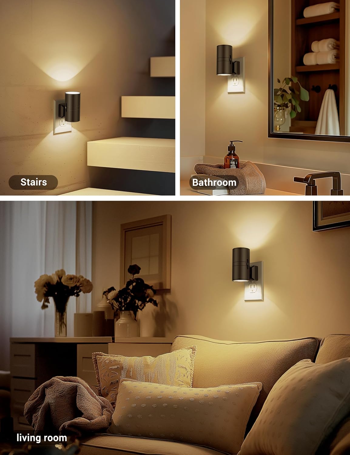 Luma Sense LED Night Light – Dimmable Ambient Lighting for Home