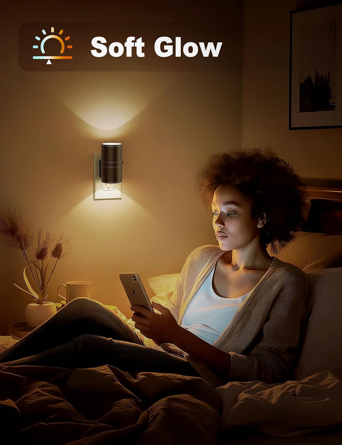 Luma Sense LED Night Light – Dimmable Ambient Lighting for Home