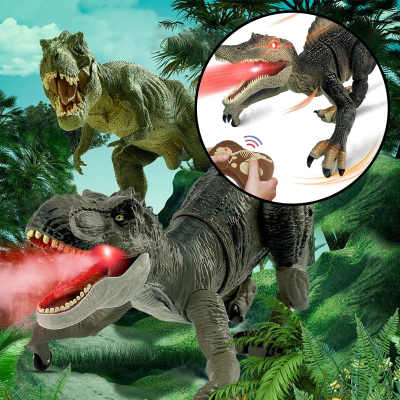 Fog-Spraying Interactive Dinosaur with Remote Control - RoboRex