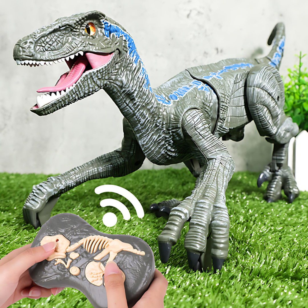 Fog-Spraying Interactive Dinosaur with Remote Control - RoboRex