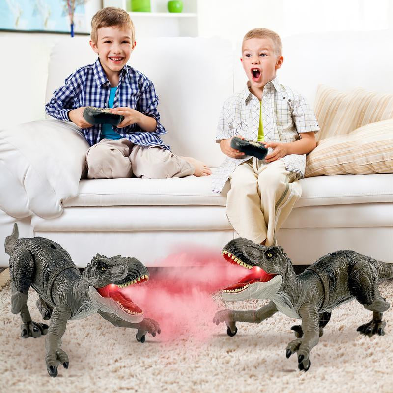 Fog-Spraying Interactive Dinosaur with Remote Control - RoboRex