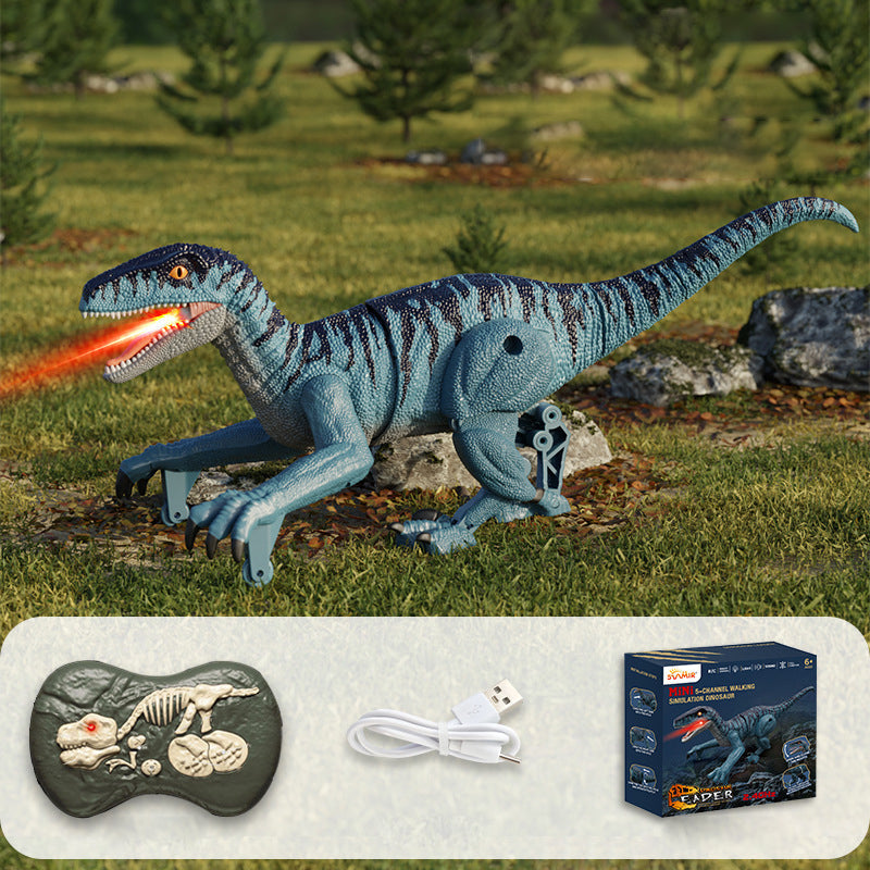 Fog-Spraying Interactive Dinosaur with Remote Control - RoboRex