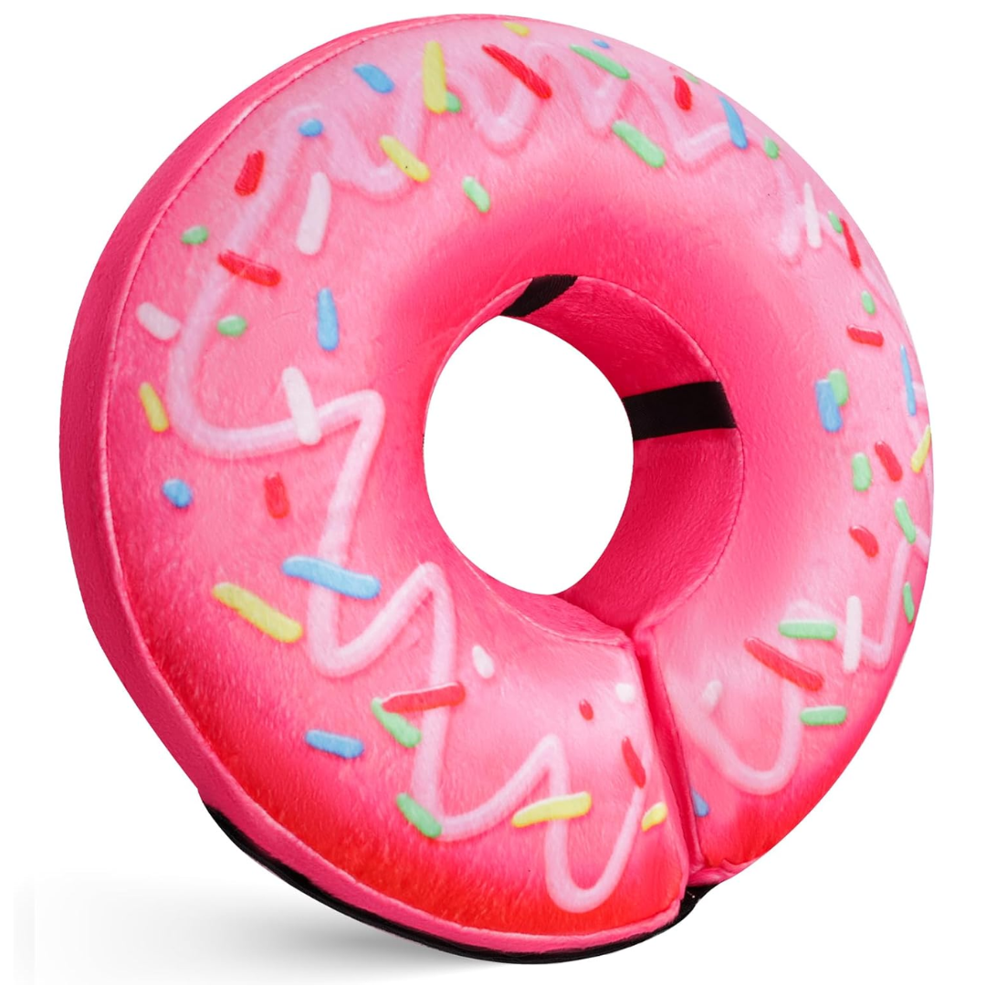 Protective Inflatable Dog Collar - Soft & Comfortable Recovery Ring