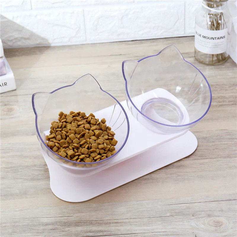 Elevated Cat Feeding Station - ErgoBowl