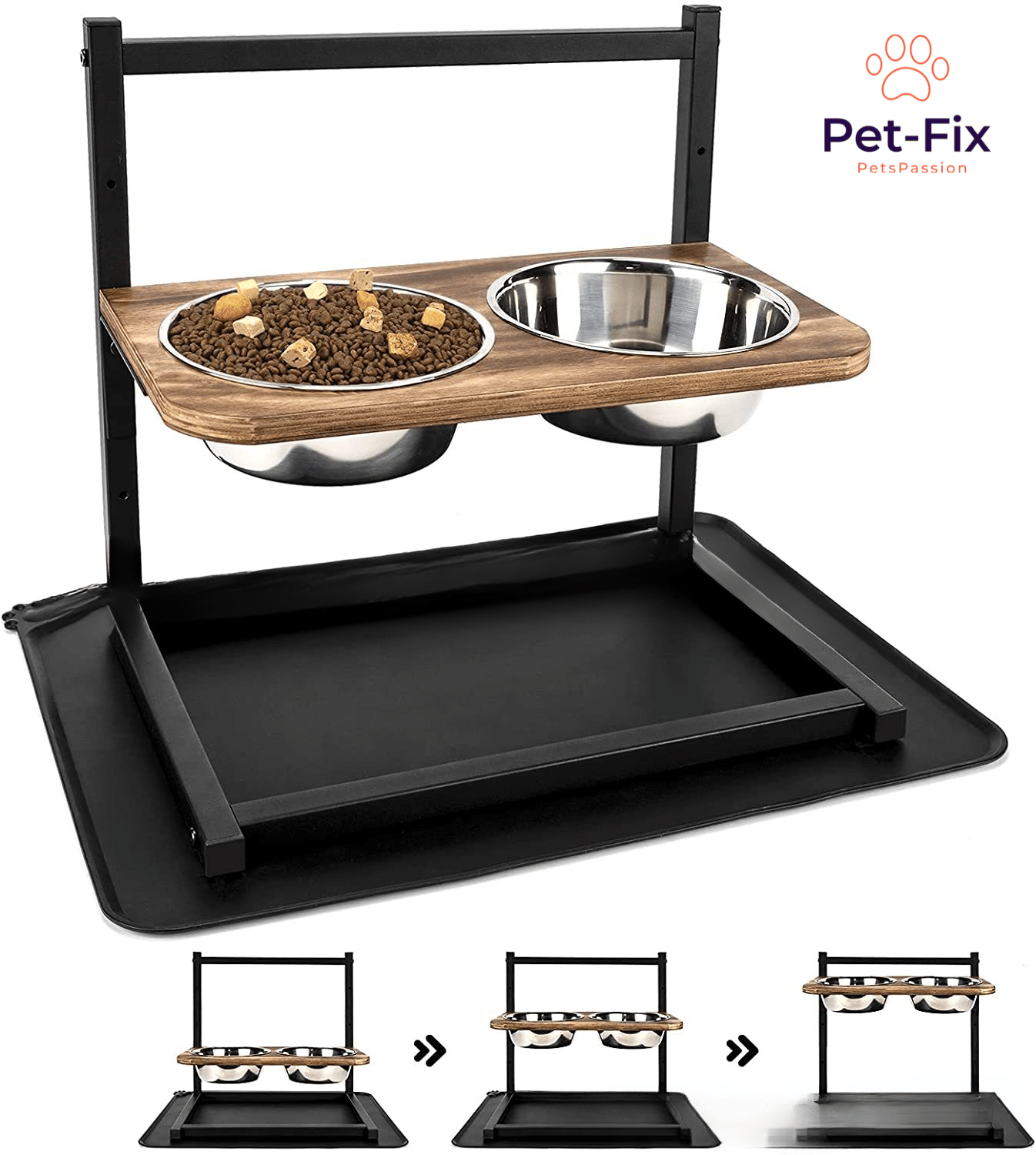 Premium Elevated Dog Feeding Station - SnackHaven