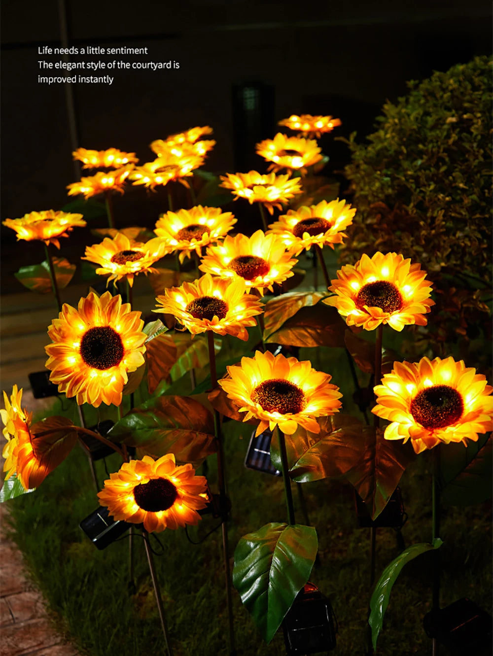 Waterproof Solar Sunflower Lamp – SolarBloom