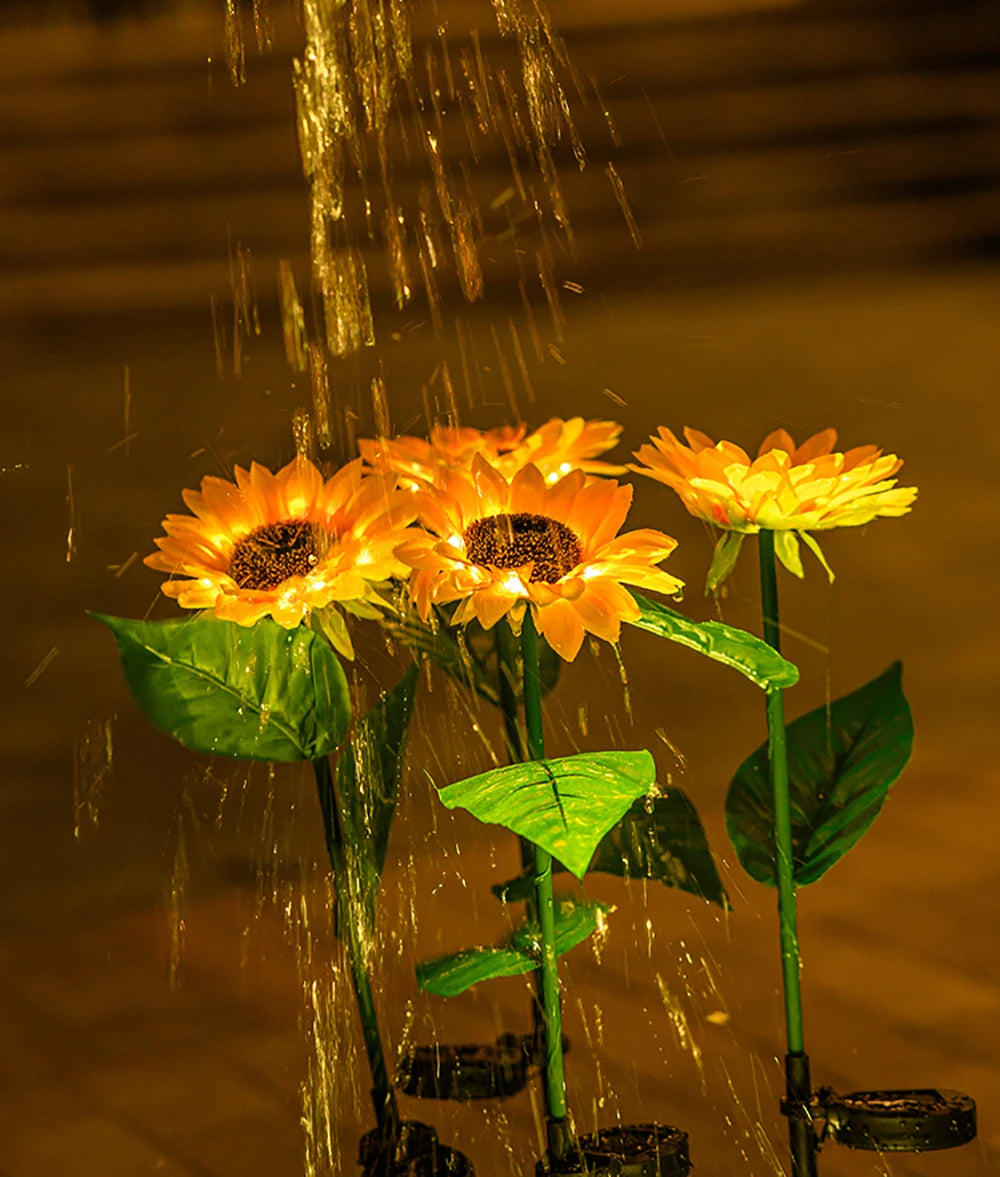 Waterproof Solar Sunflower Lamp – SolarBloom