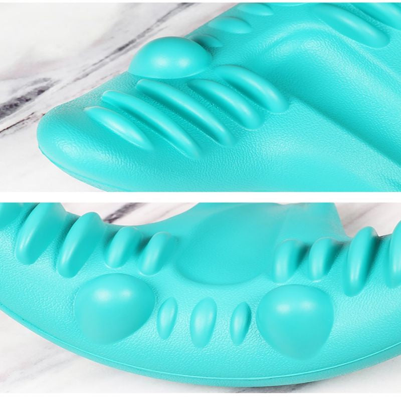 Neck and Shoulder Stretcher - Cervical Traction Massage Cushion for Spinal Alignment