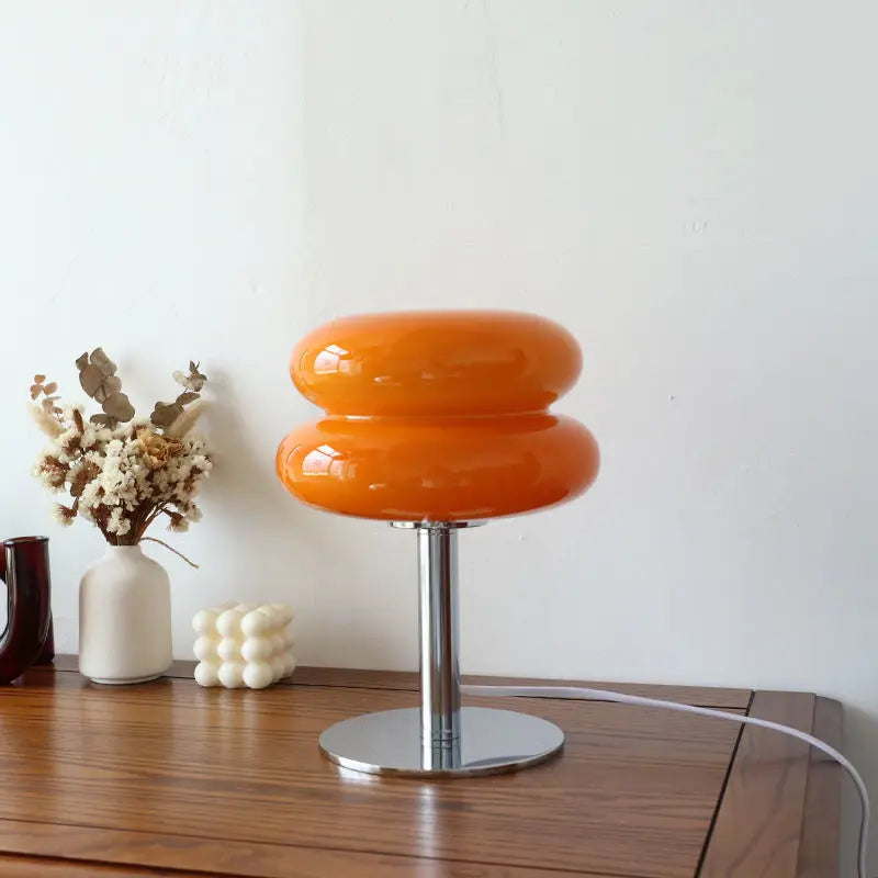 DESIGNER GLASS TABLE LAMP – MOOD LED LAMP FOR BEDROOM AND OFFICE