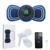 Portable Electric Mini Neck Massager with Pad & Remote Control | Smart Massager