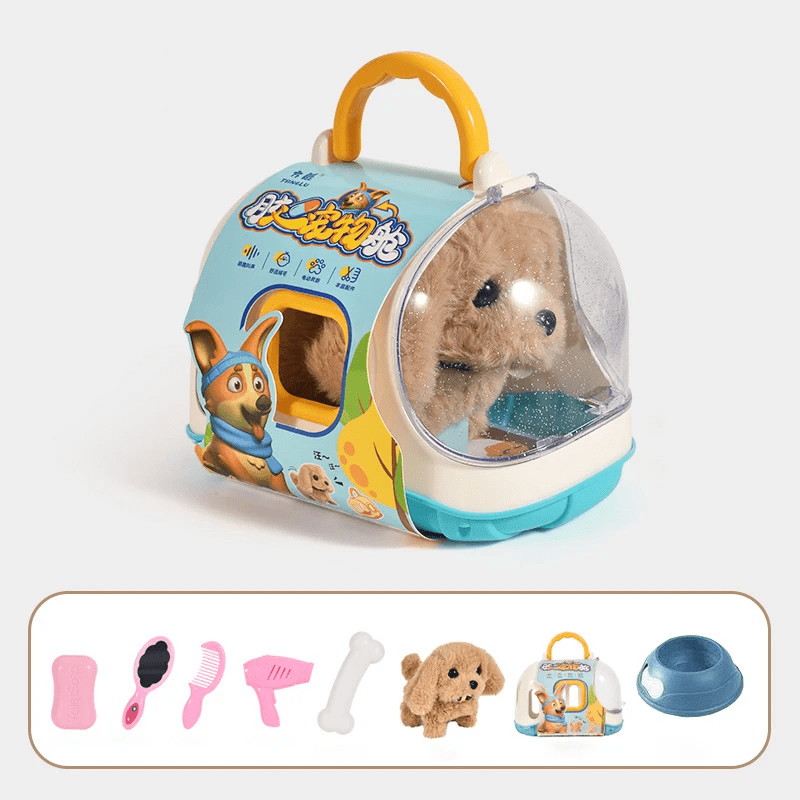 Walking Plush Dog with Movement – Interactive Soft Toy for Children