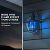 Flame Effect Lamp - 9W Simulated Flame Bulb