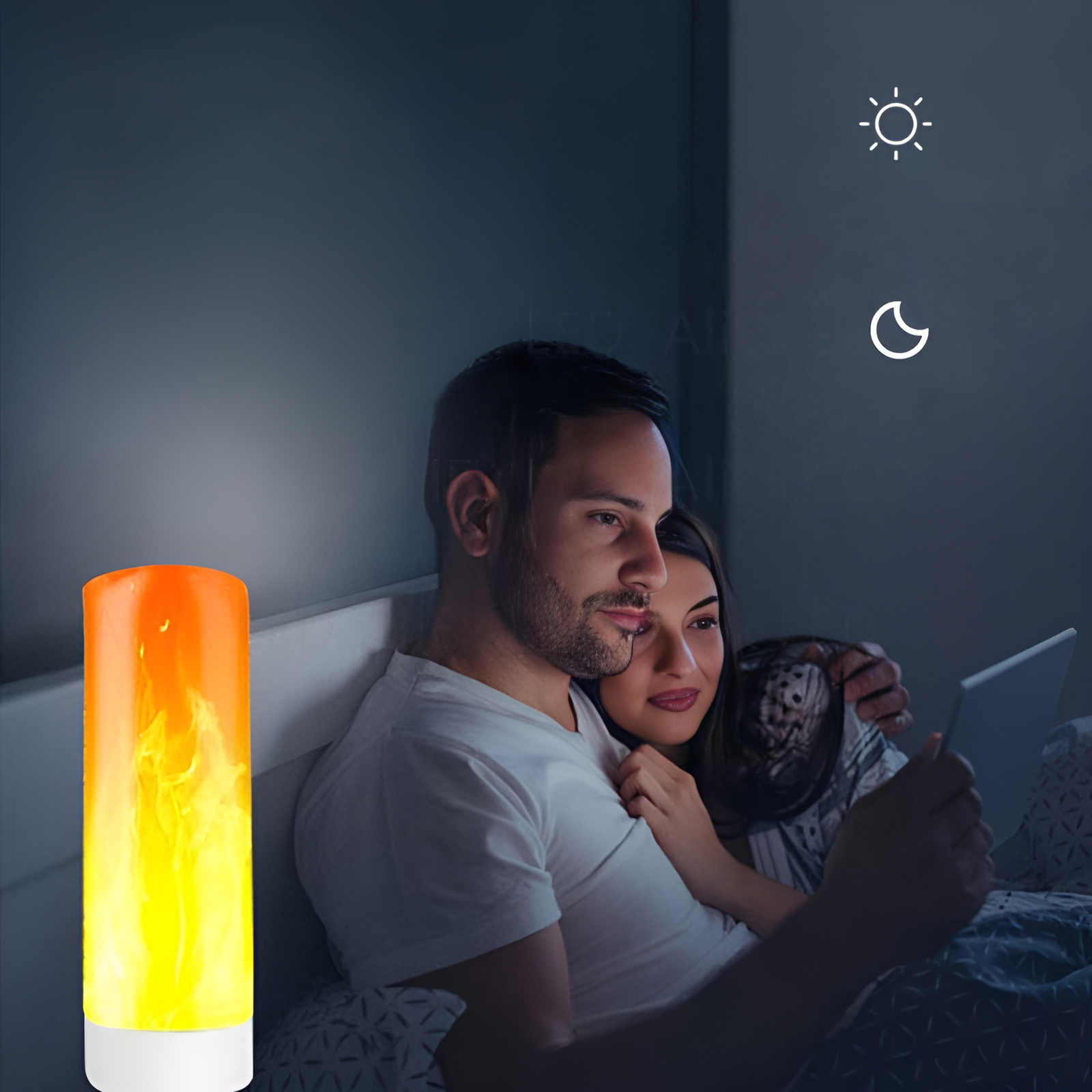 Flame Effect Lamp - 9W Simulated Flame Bulb