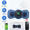 Portable Electric Mini Neck Massager with Pad & Remote Control | Smart Massager