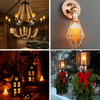 Flame Effect Lamp - 9W Simulated Flame Bulb
