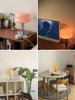 DESIGNER GLASS TABLE LAMP – MOOD LED LAMP FOR BEDROOM AND OFFICE