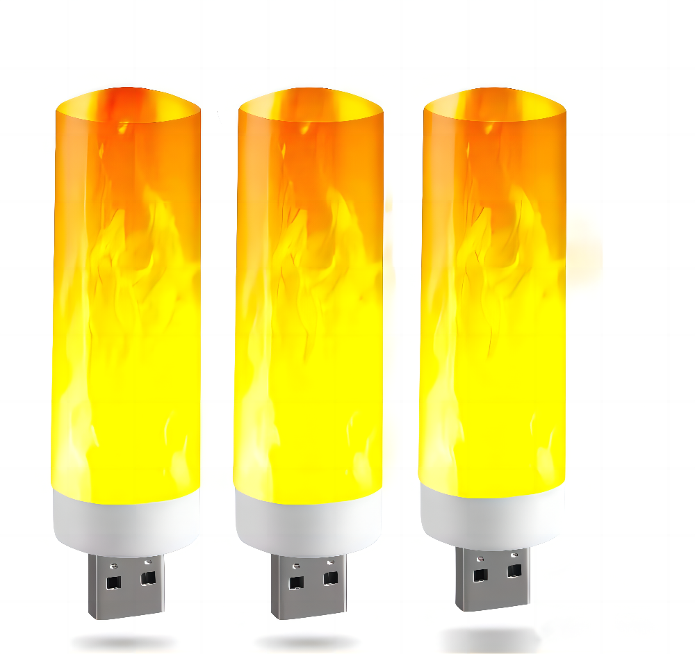 Flame Effect Lamp - 9W Simulated Flame Bulb