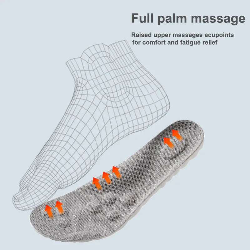 High Elastic Sports Insoles - Custom Support & Comfort