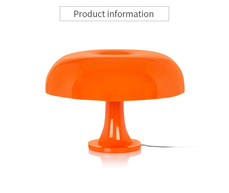 Designer LED Mushroom Table Lamp - Modern Minimalist for Bedroom & Living Room