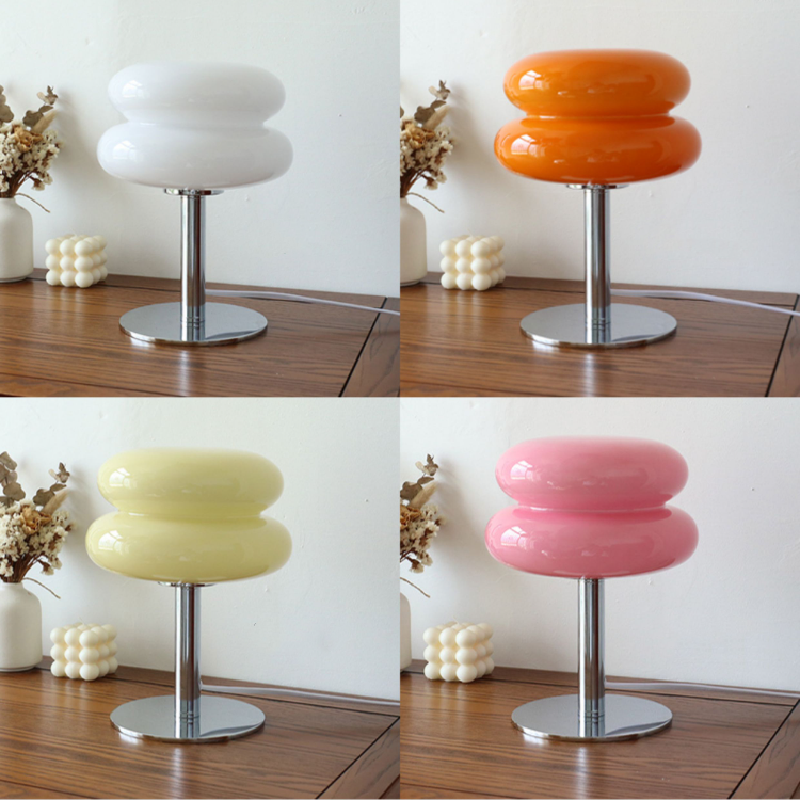 DESIGNER GLASS TABLE LAMP – MOOD LED LAMP FOR BEDROOM AND OFFICE