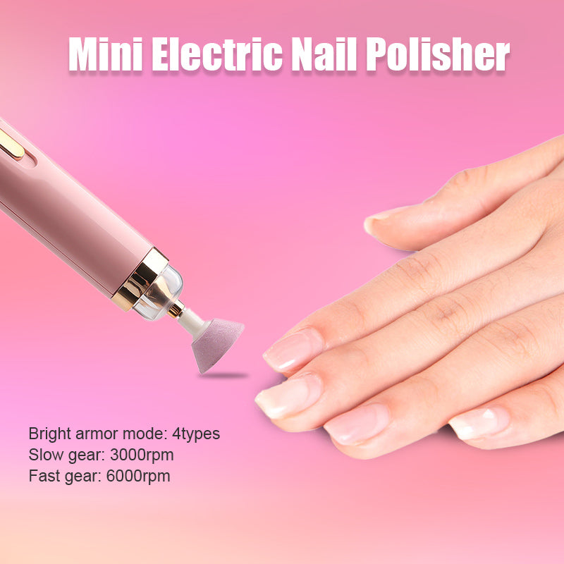 5-IN-1 ELECTRIC NAIL POLISHER – PORTABLE MANICURE TOOL WITH LIGHT