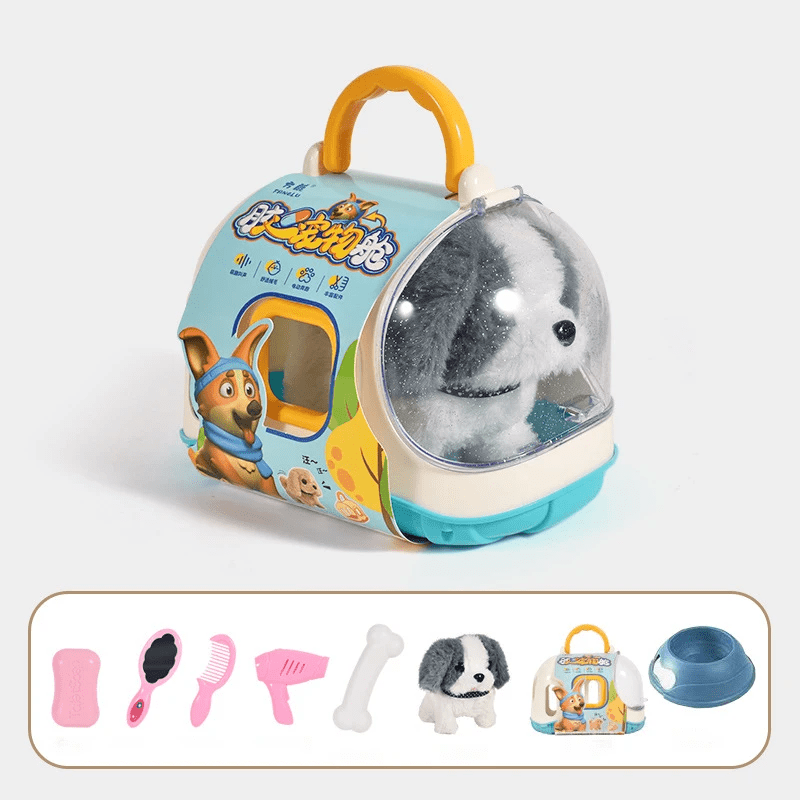 Walking Plush Dog with Movement – Interactive Soft Toy for Children