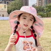 ANTI-UV CHILDREN'S SUN HAT WITH WHISTLE – SUMMER BUCKET HAT FOR BOYS AND GIRLS