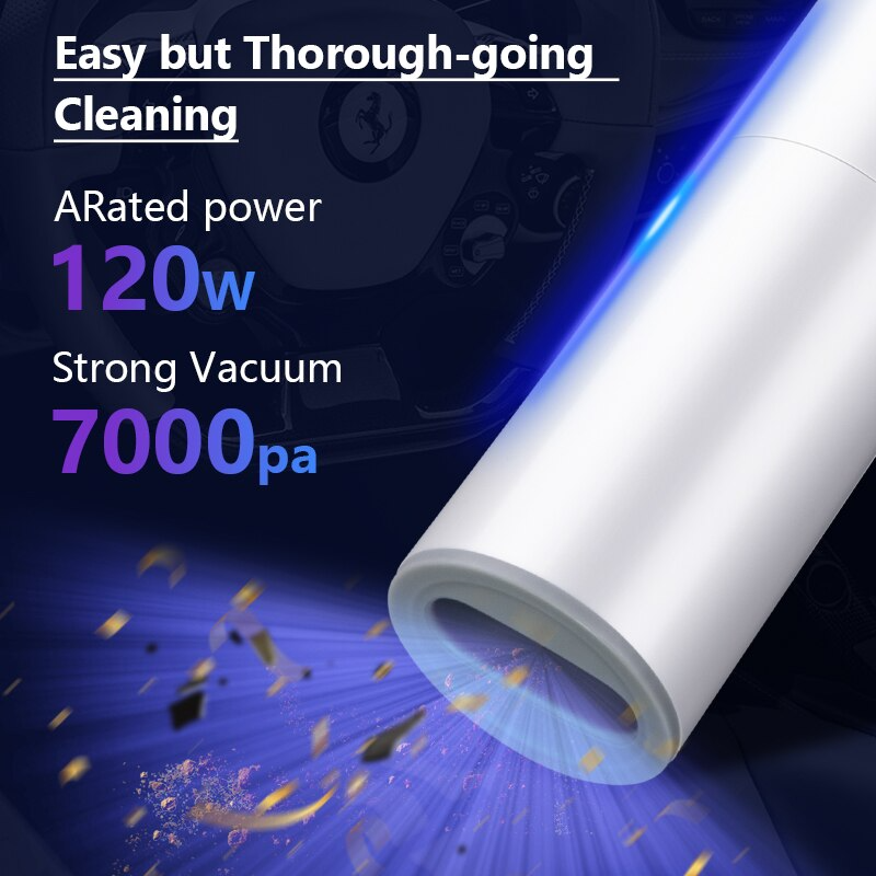 Wireless Car Vacuum Cleaner | Powerful and Compact