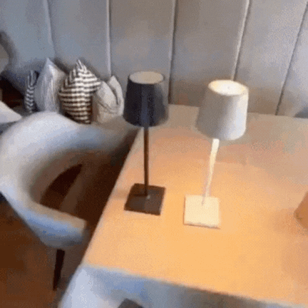 Wireless Rechargeable Table Lamp - Elegant LED for Indoor & Outdoor