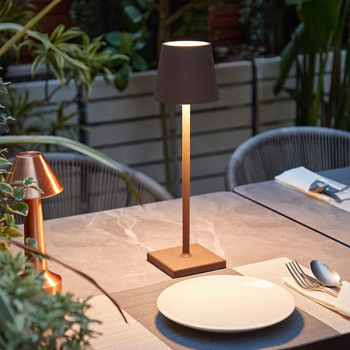 Wireless Rechargeable Table Lamp - Elegant Lighting