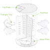 360° Rotating Makeup Organizer