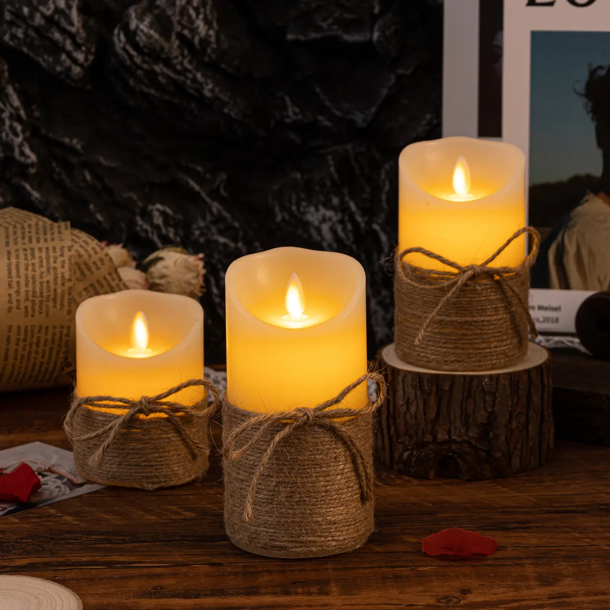 ZZ_NOSALE_EVER_24-07-2025_ Atmospheric LED Candles - GlowFlicker