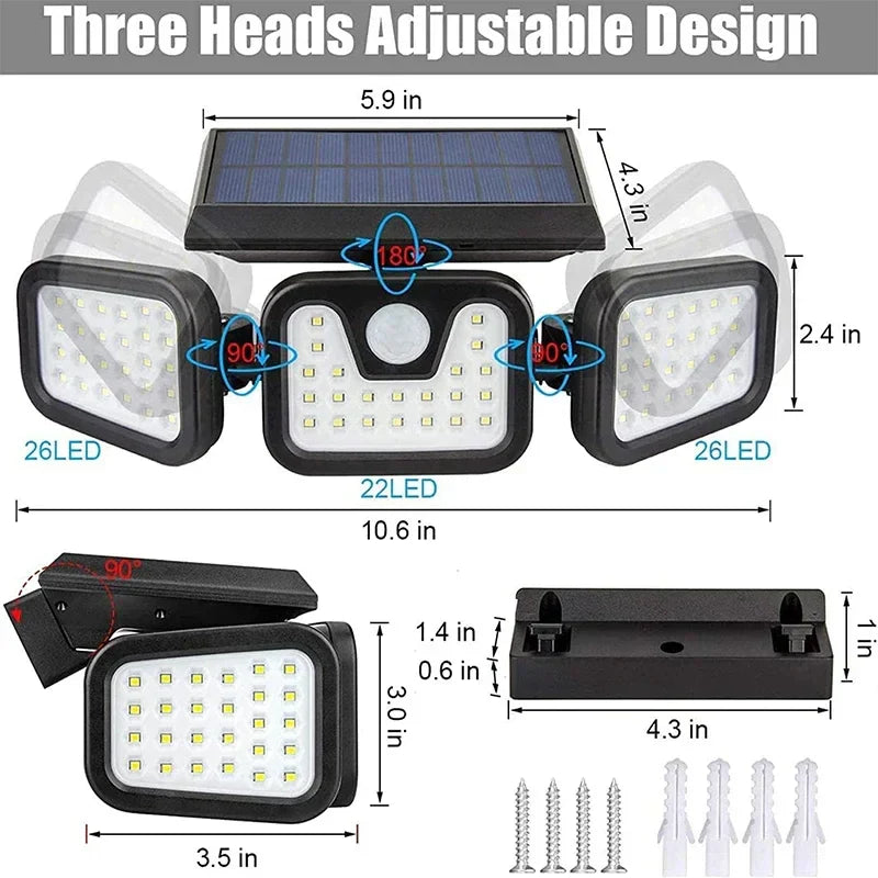 Solar Energy Wall Light - EcoBright