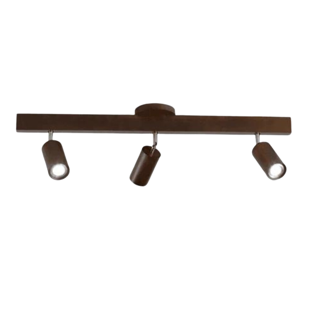 Adjustable Wooden Ceiling Spotlight – EcoLux