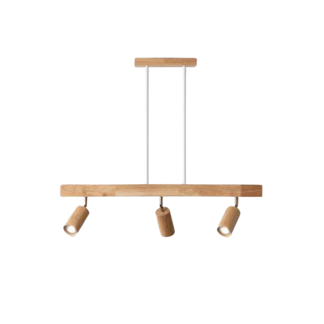 Adjustable Wooden Ceiling Spotlight – EcoLux