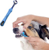 2-Part Three-Sided Pet Toothbrush – Gum Inflammation Control for Healthy Teeth