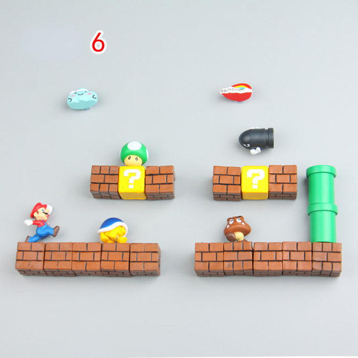 MarioMagnet – Cheerful Fridge Magnets for Super Mario Fans - Kitchen Decoration